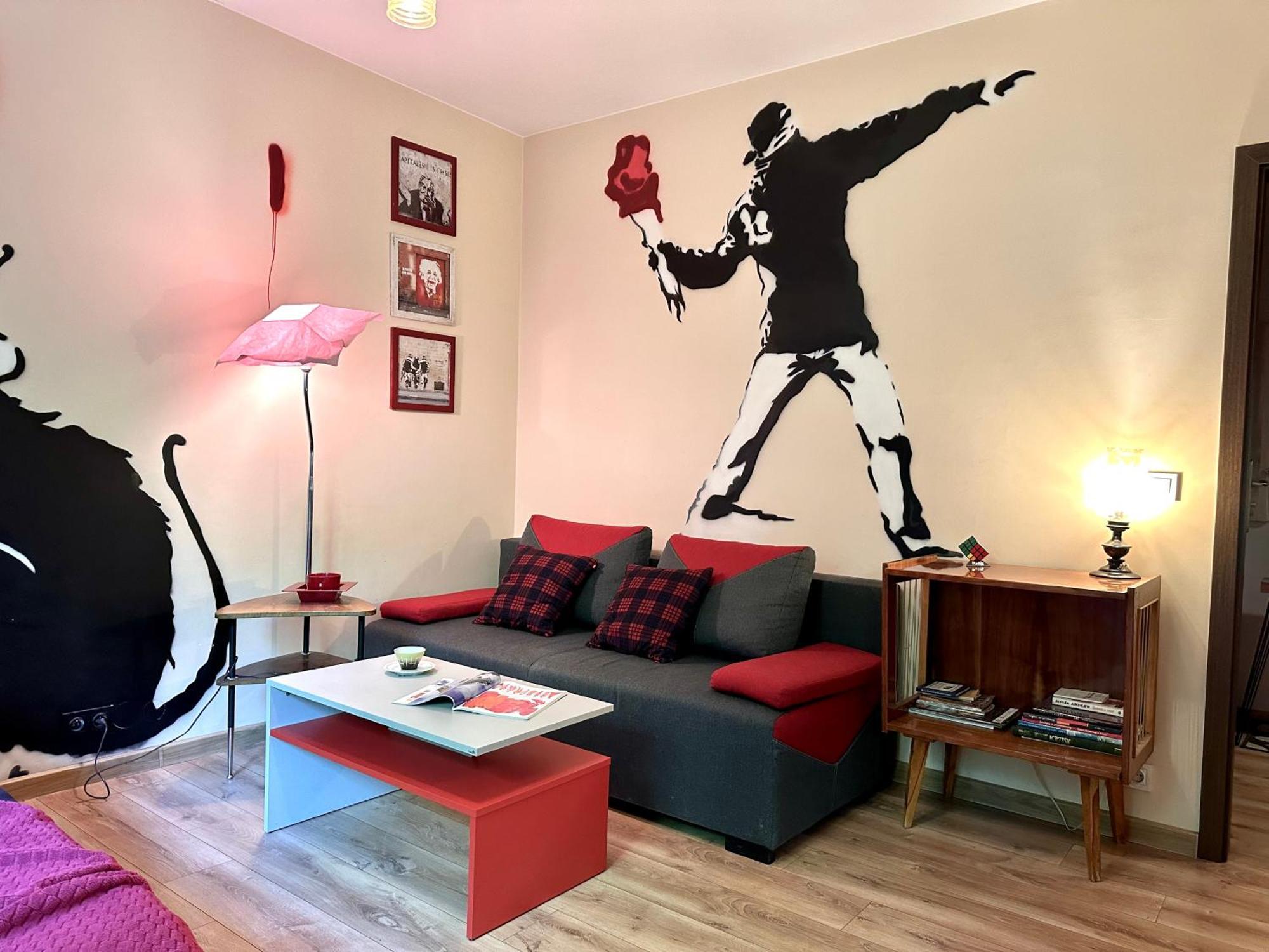 شقة "Banksy" Art وارسو المظهر الخارجي الصورة