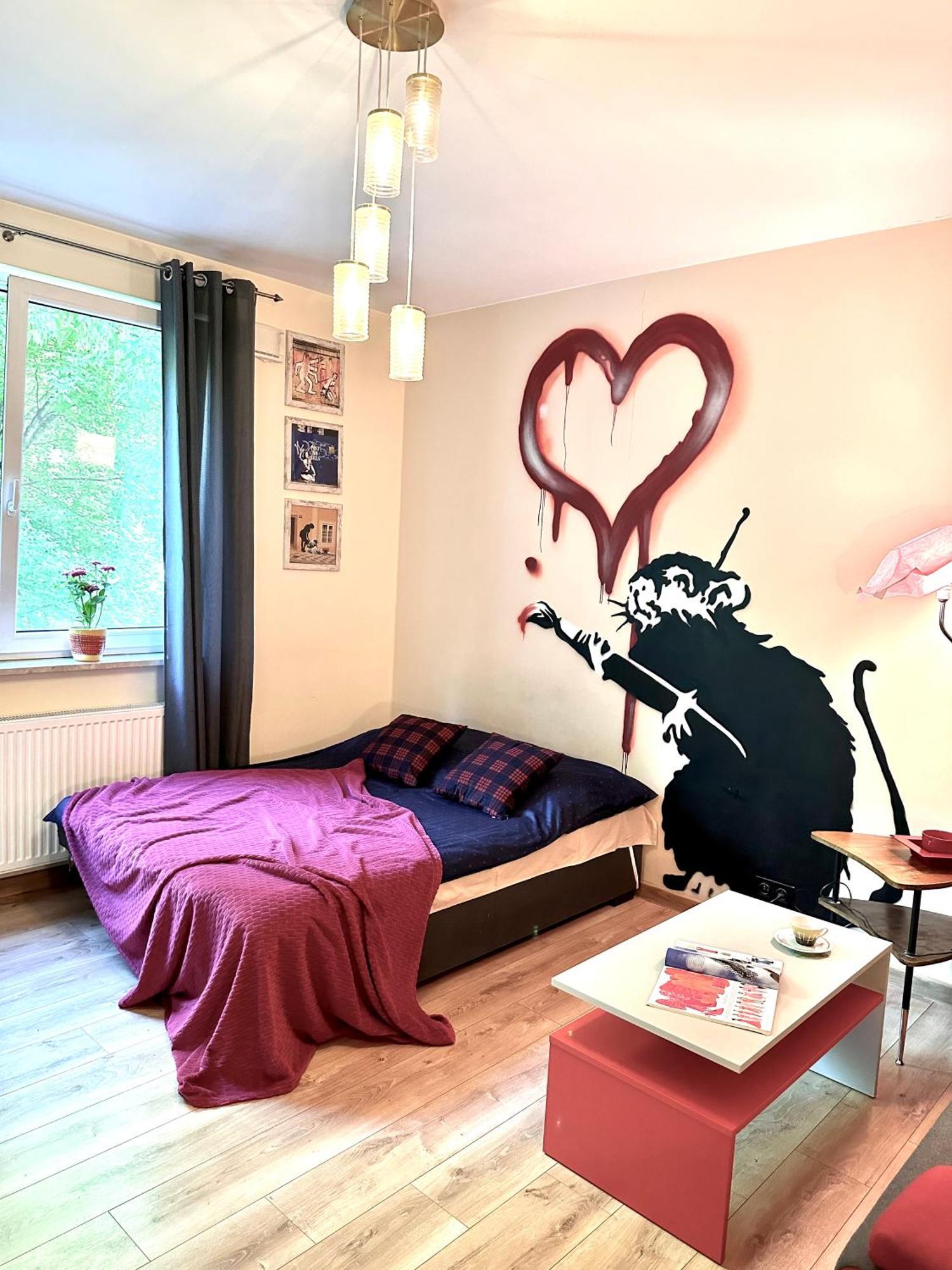 شقة "Banksy" Art وارسو المظهر الخارجي الصورة